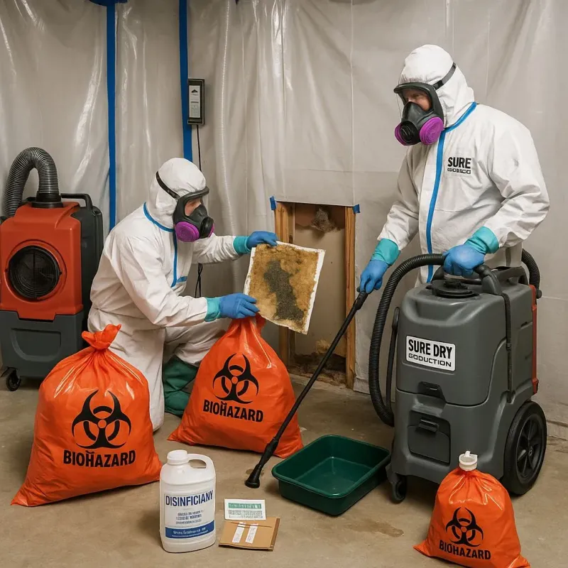 Contaminated Water Handling Protocols process in Celoron, NY