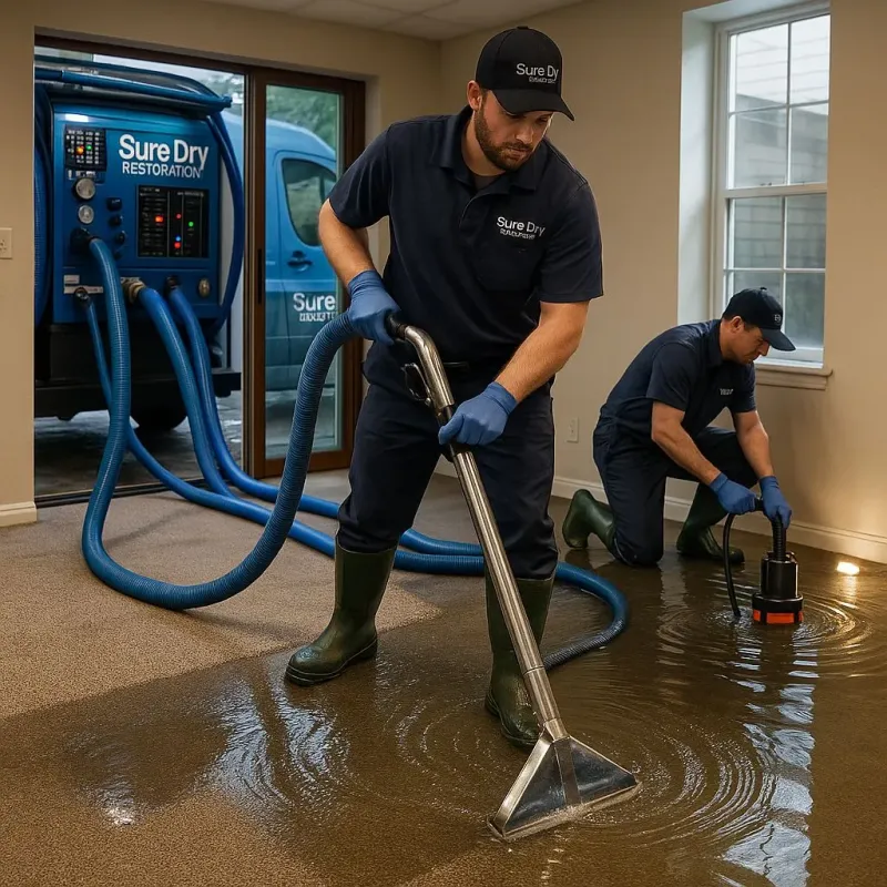 Water Extraction and Removal process in Celoron, NY